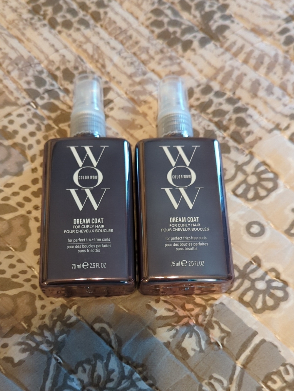 Bundle -COLOR WOW Dream Coat Frizz Control Spray, For Curly Hair.